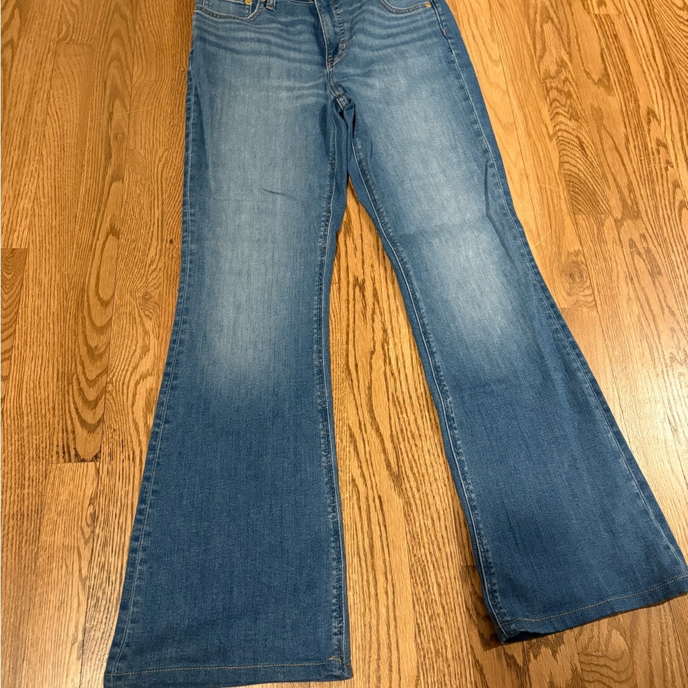 Women's Blue Flared Jeans